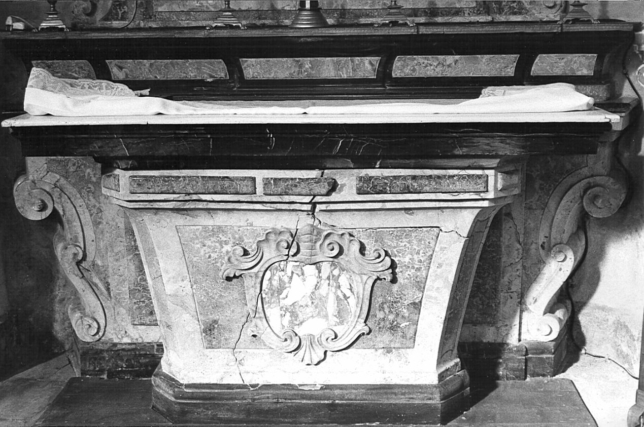 altare, opera isolata - bottega lombarda (inizio sec. XVIII)