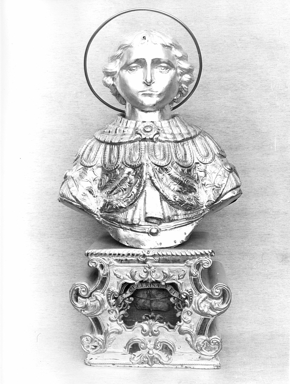 Santa Celerina vergine e martire (reliquiario - a busto, opera isolata) - bottega lombarda (prima metà sec. XIX)