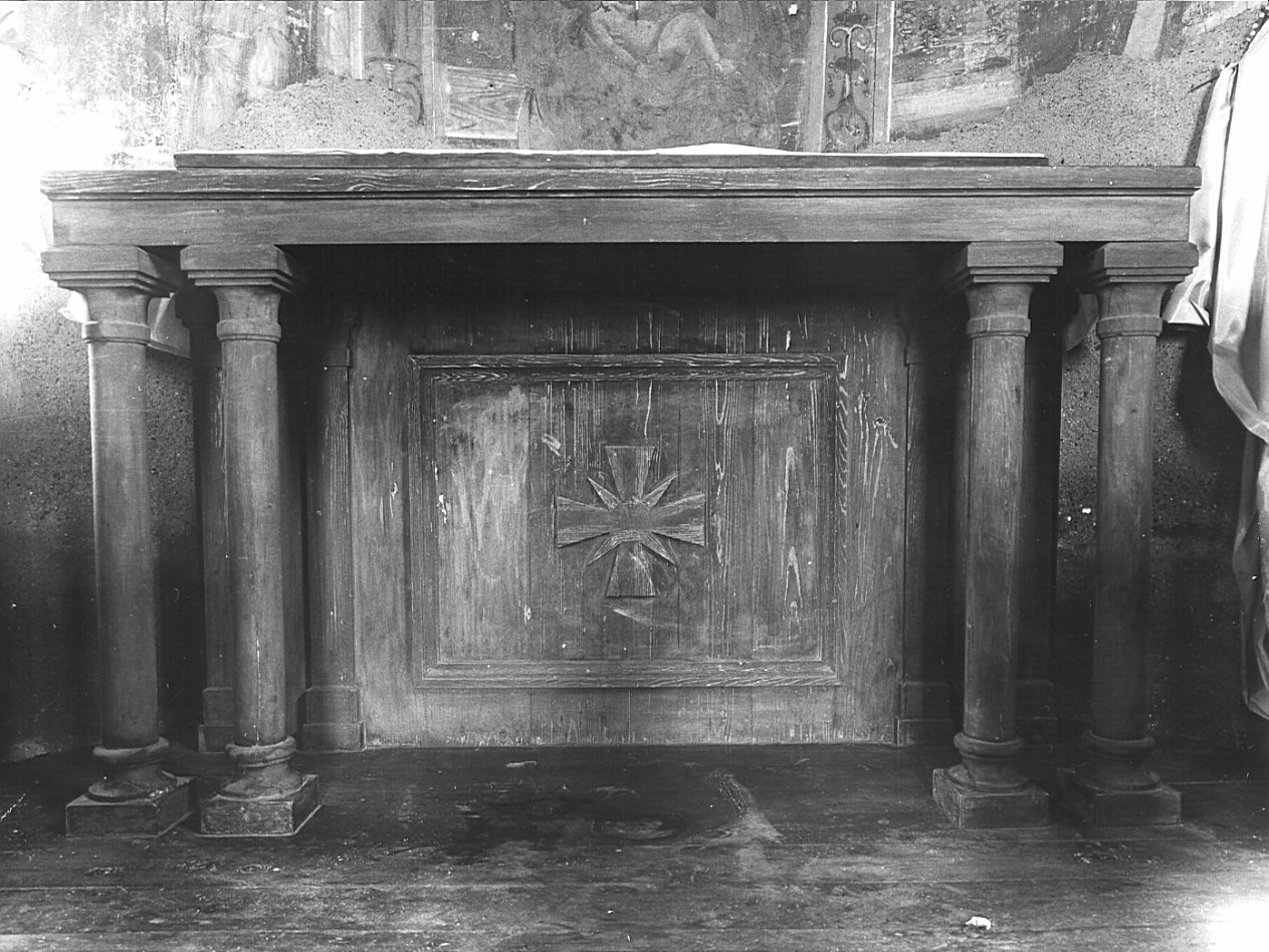 altare, opera isolata - bottega lombarda (sec. XIX)