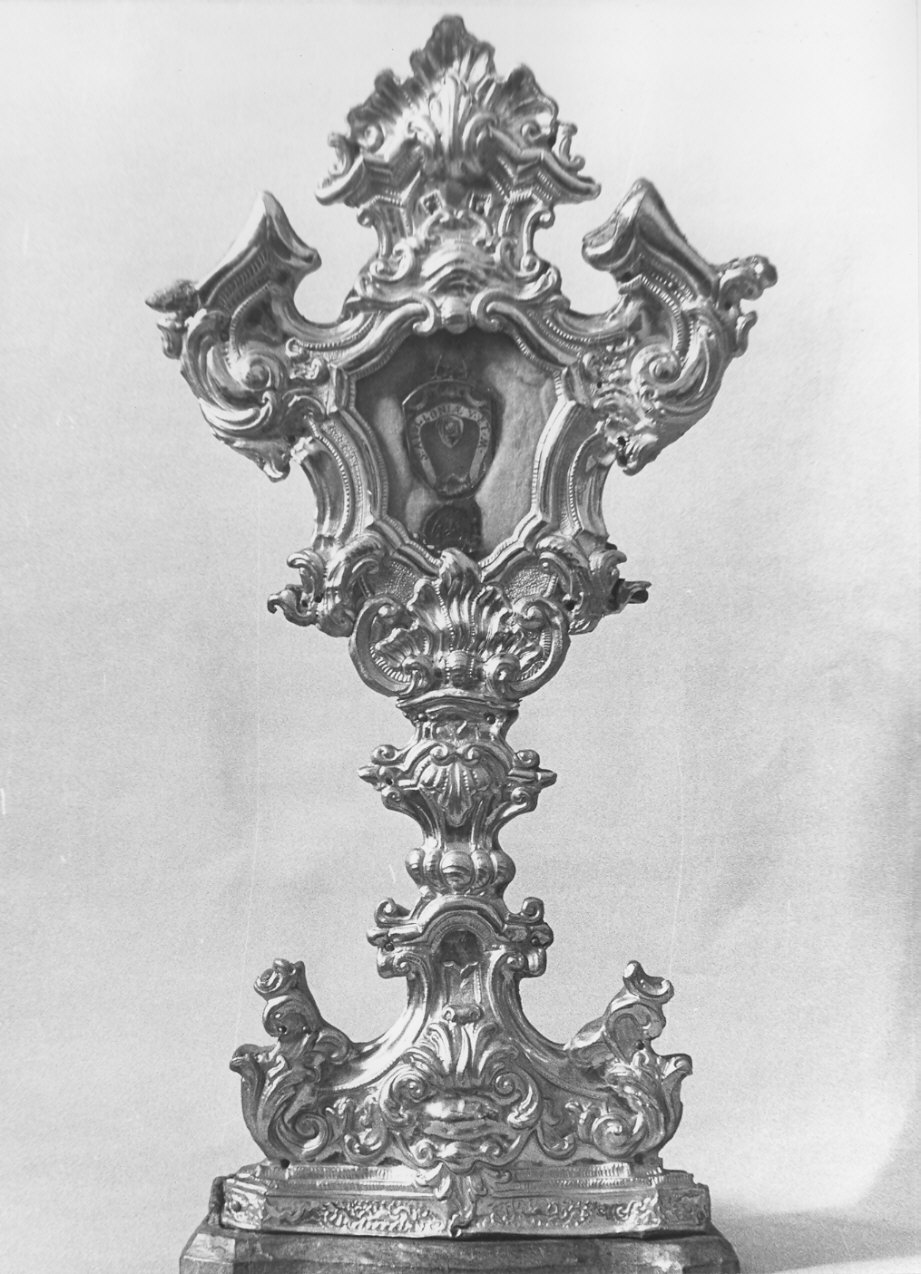 reliquiario - a ostensorio, serie - bottega lombarda (sec. XVIII)