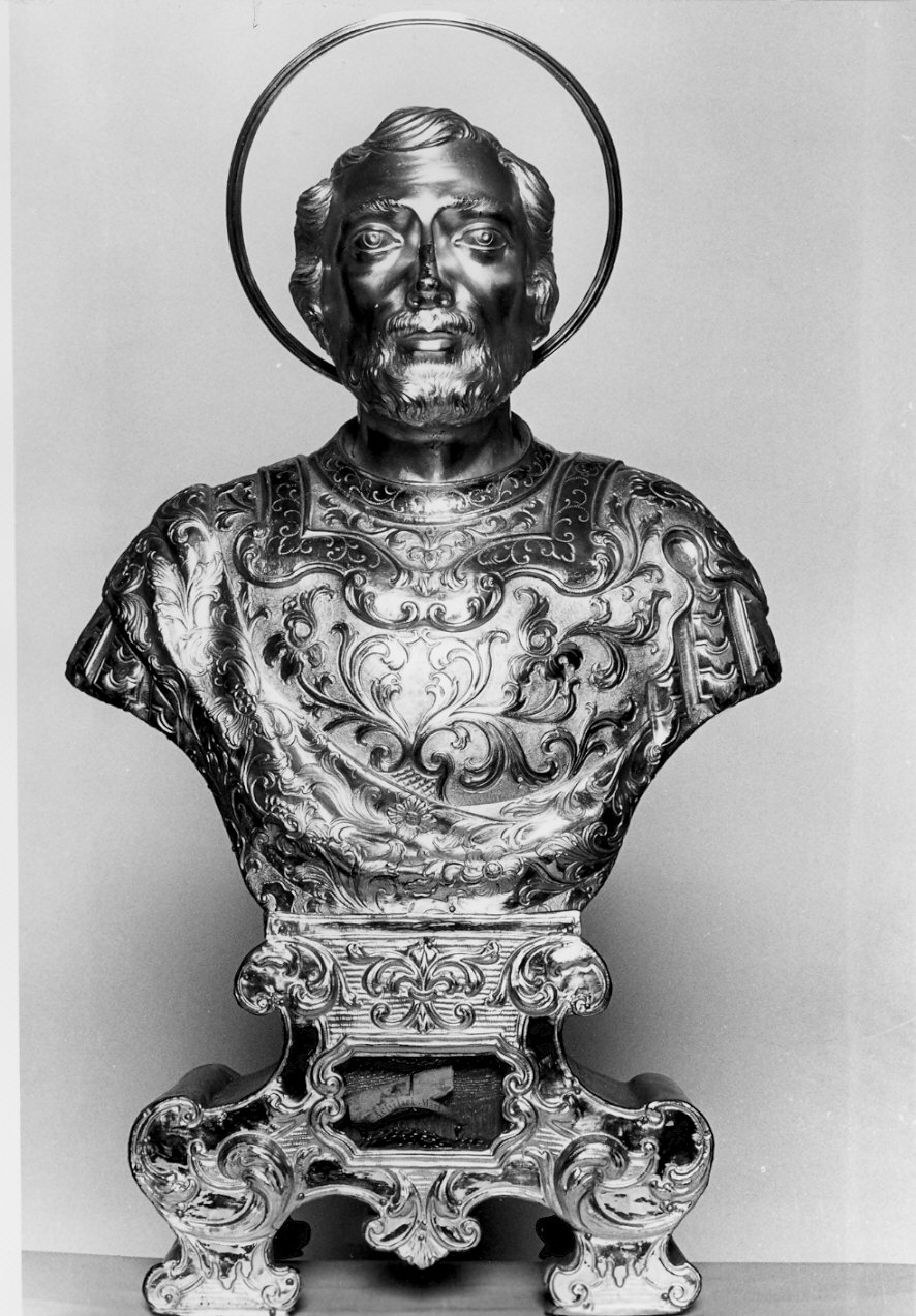Santi (reliquiario - a busto, serie) - bottega lombarda (sec. XVIII)