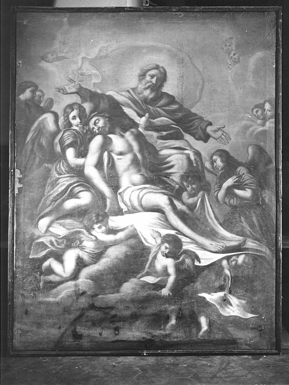 ascensione di Cristo (dipinto, opera isolata) - ambito emiliano (sec. XVIII)