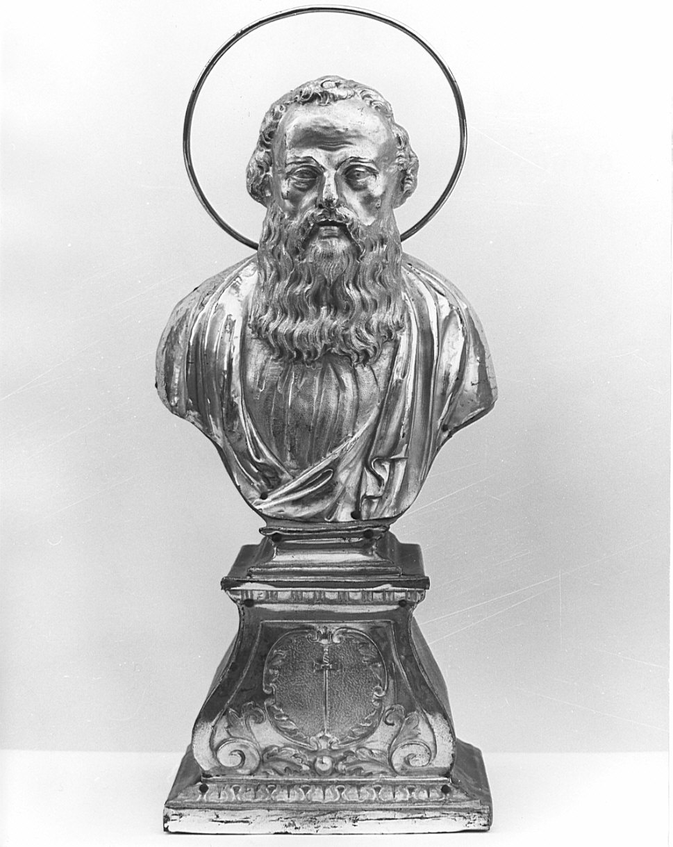 San Paolo (reliquiario - a busto, opera isolata) - bottega lombarda (seconda metà sec. XIX)