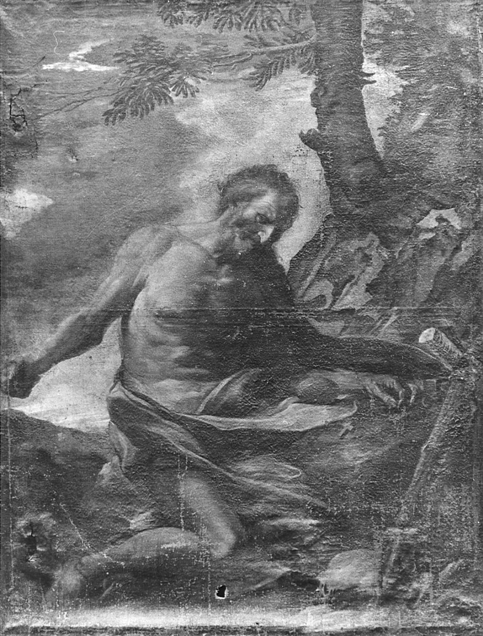 San Girolamo (dipinto, opera isolata) - ambito lombardo (inizio sec. XVII)