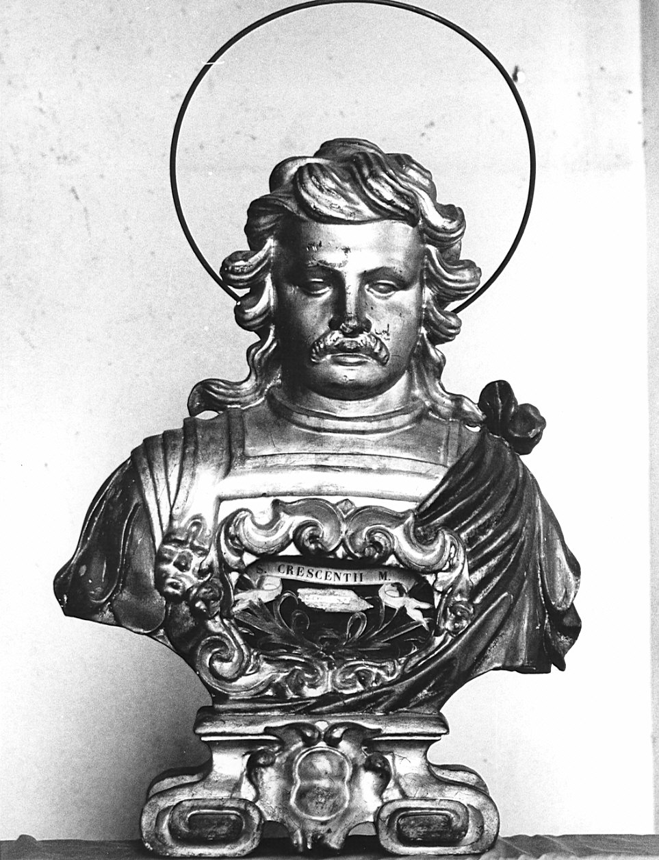 San Crescienzo (reliquiario - a busto, opera isolata) - bottega lombarda (sec. XVIII)