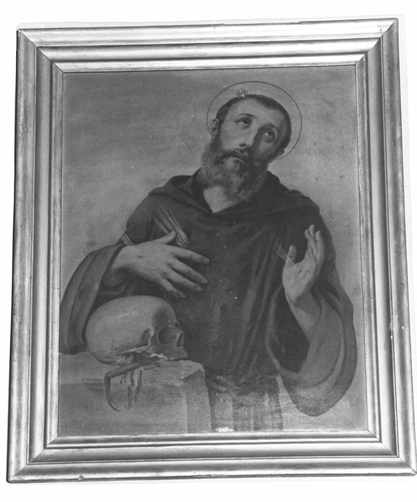 San Francesco (dipinto, opera isolata) - ambito lombardo (sec. XIX)