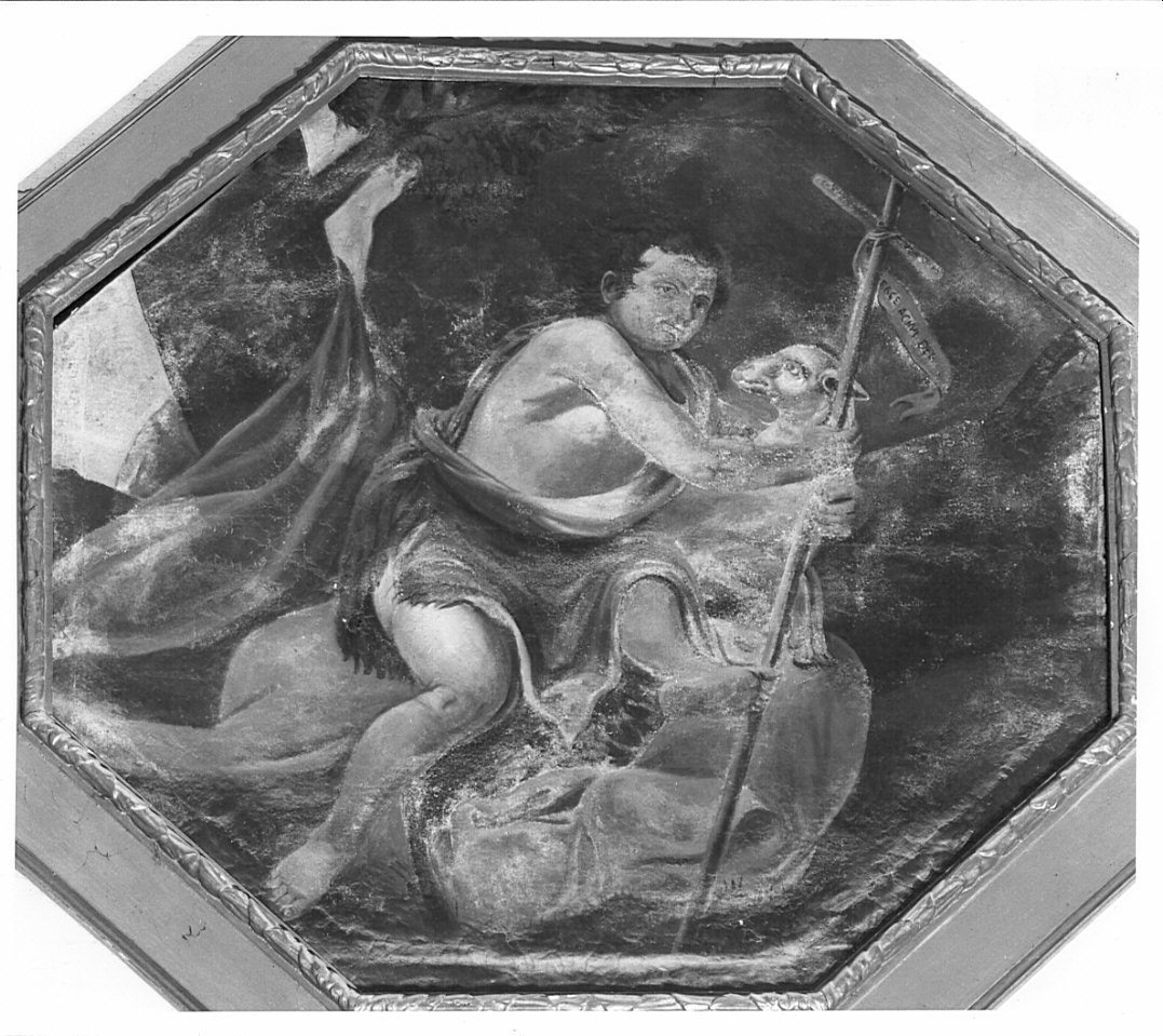 San Giovannino con l'agnello (dipinto, opera isolata) - ambito italiano (sec. XVII)