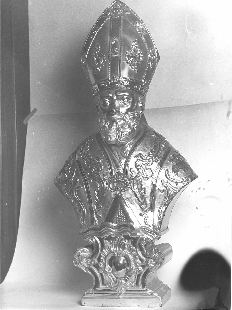 San Mauro (reliquiario - a busto, opera isolata) - bottega italiana (sec. XIX)