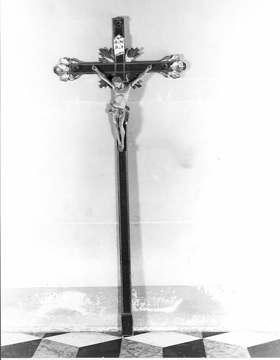 croce processionale, opera isolata - bottega italiana (sec. XIX)