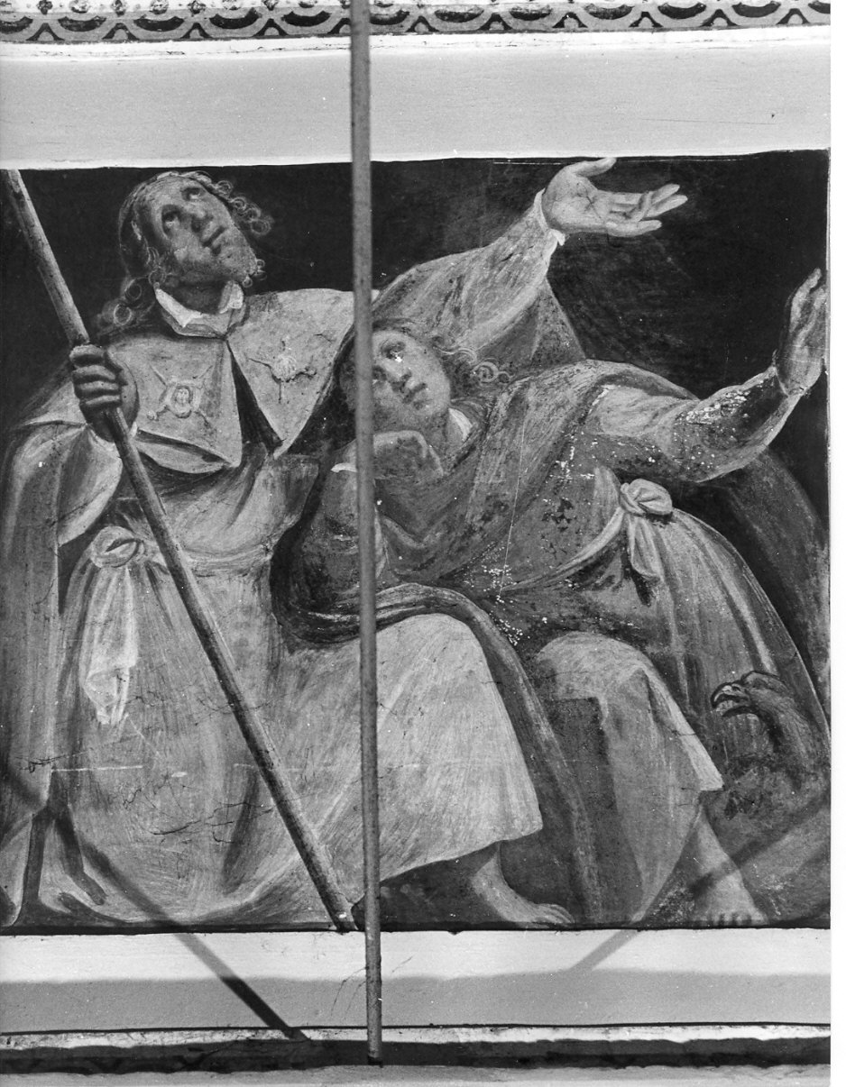 apostoli (dipinto, ciclo) di Della Rovere Giovanni Battista detto Fiammenghino (attribuito), Della Rovere Giovanni Mauro detto Fiammenghino (attribuito) (inizio sec. XVII)
