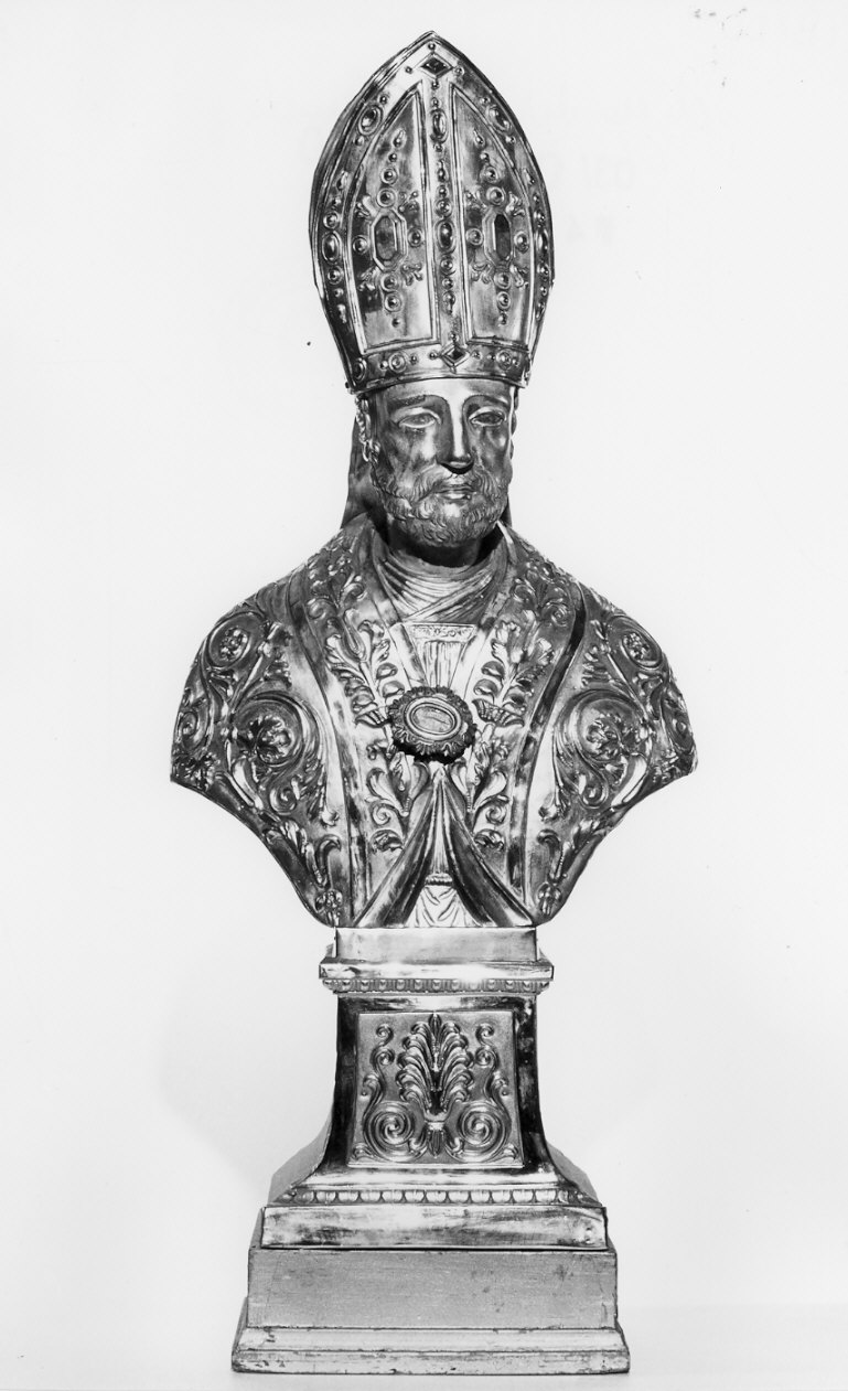 San Barnaba (reliquiario - a busto, opera isolata) - bottega italiana (sec. XIX)