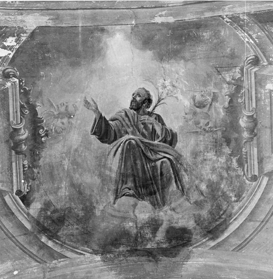 santo (dipinto, opera isolata) - ambito italiano (inizio sec. XVIII)