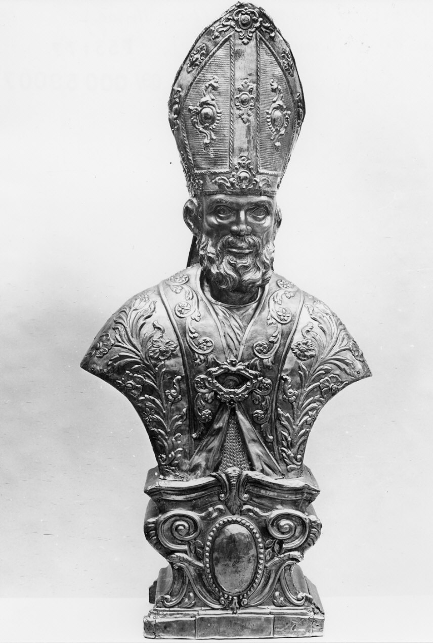 San Francesco (reliquiario - a busto, opera isolata) - bottega italiana (fine sec. XVIII)