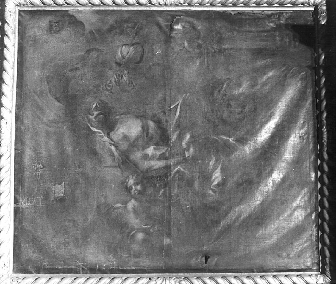 Pietà (dipinto, opera isolata) di Bianchi F (seconda metà sec. XVII)