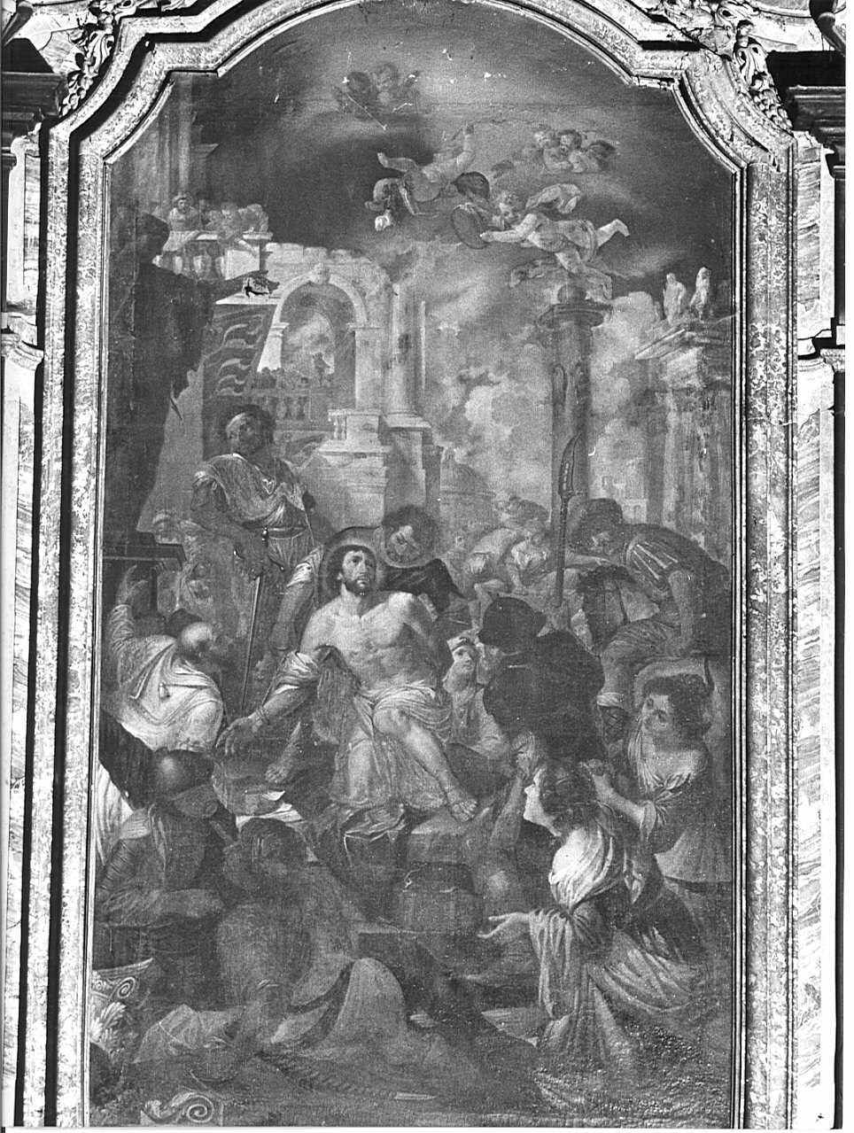 martirio di Sant'Ireneo (dipinto, opera isolata) - ambito lombardo (sec. XVIII)
