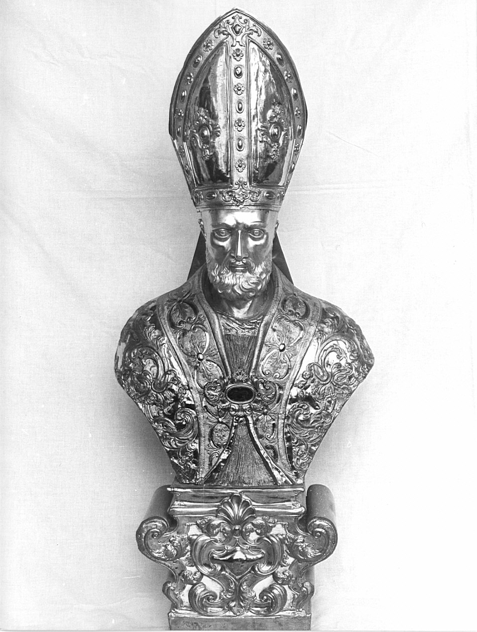 San Galdino (reliquiario - a busto, opera isolata) - bottega lombarda (fine sec. XVIII)