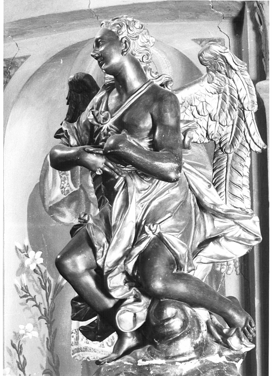 angeli adoranti (statua, coppia) - bottega lombarda (sec. XVIII)