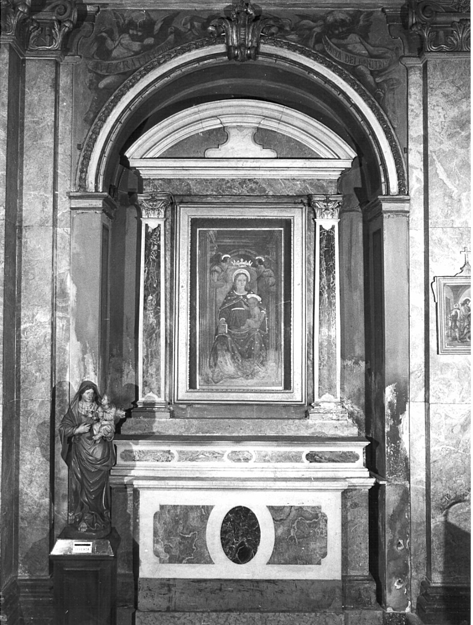 altare, opera isolata - bottega lombarda (ultimo quarto sec. XIX)