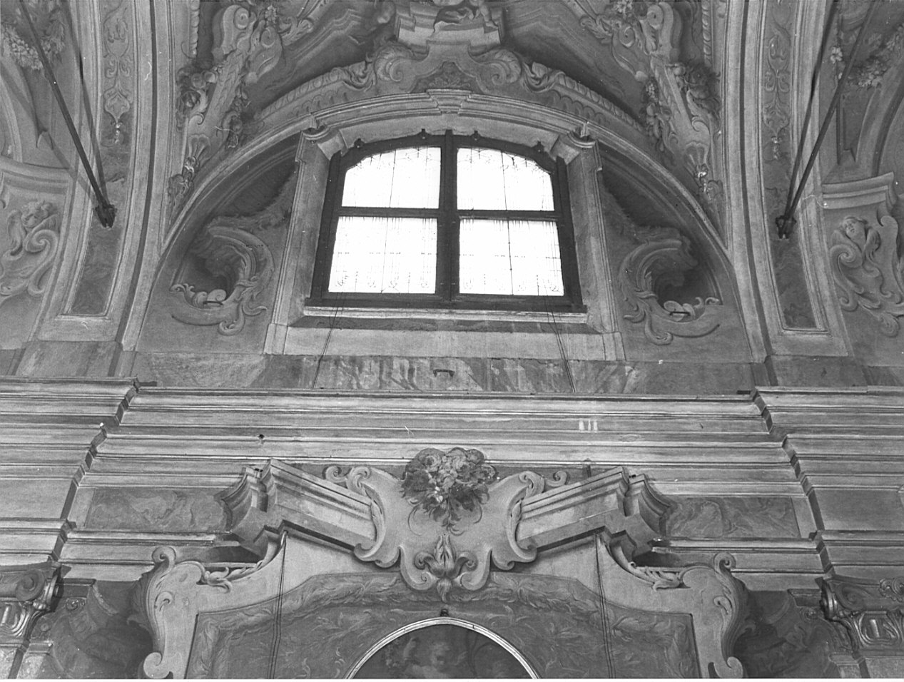 motivi decorativi architettonici (decorazione pittorica, opera isolata) di Bonacina Francesco Antonio (metà sec. XVIII)