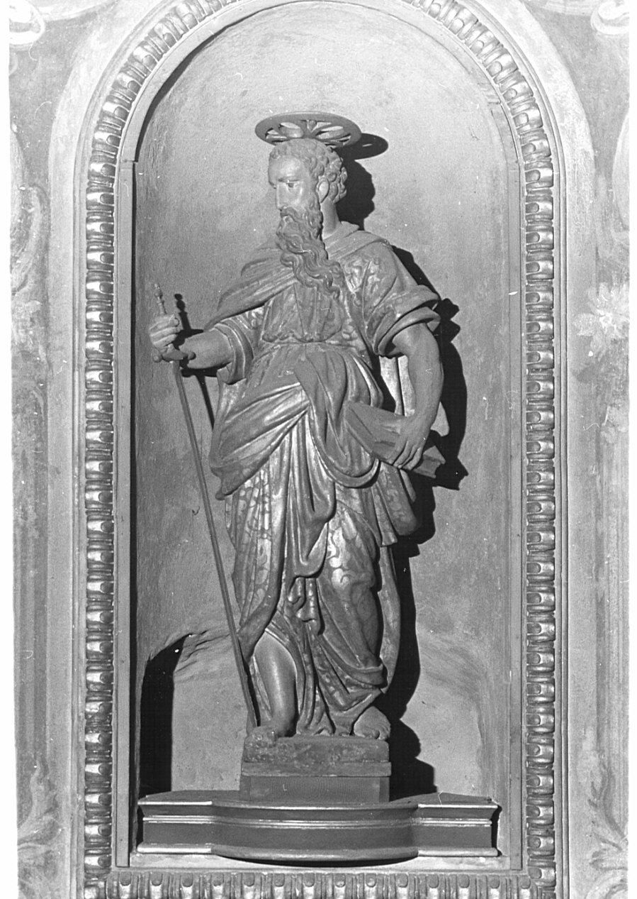 San Paolo (statua, opera isolata) - bottega lombarda (fine sec. XVI)