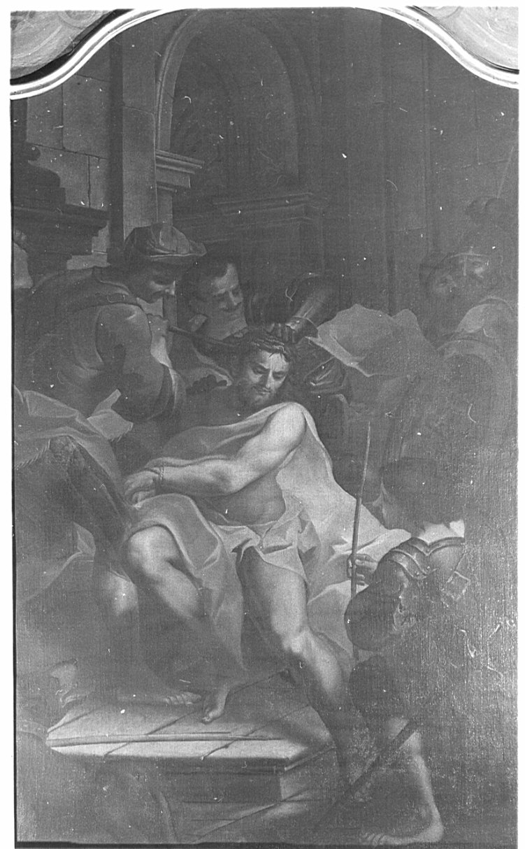 incoronazione di spine (dipinto, opera isolata) di Gariboldi Giovan Battista (metà sec. XVIII)