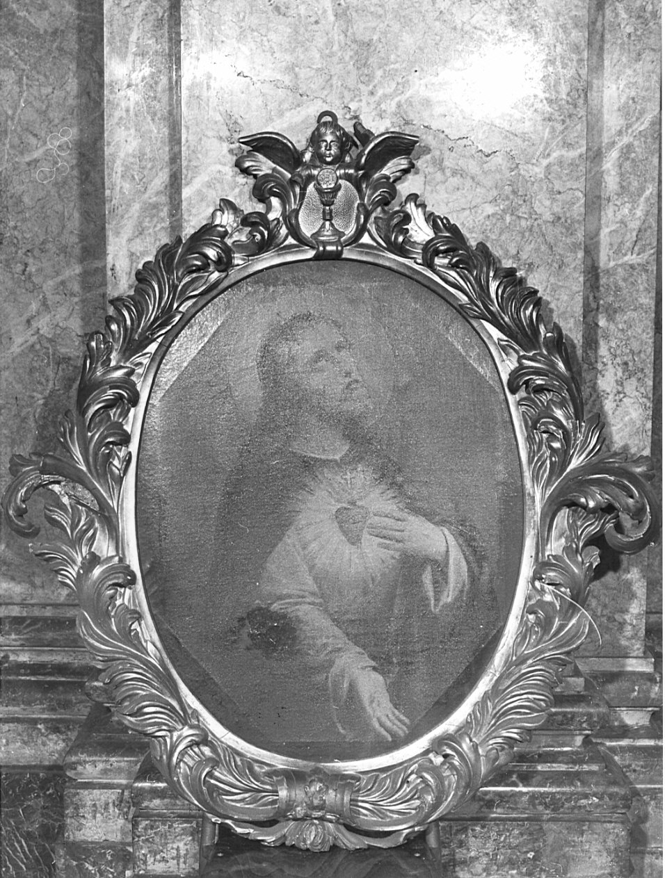 cornice di dipinto, opera isolata - bottega lombarda (sec. XIX)