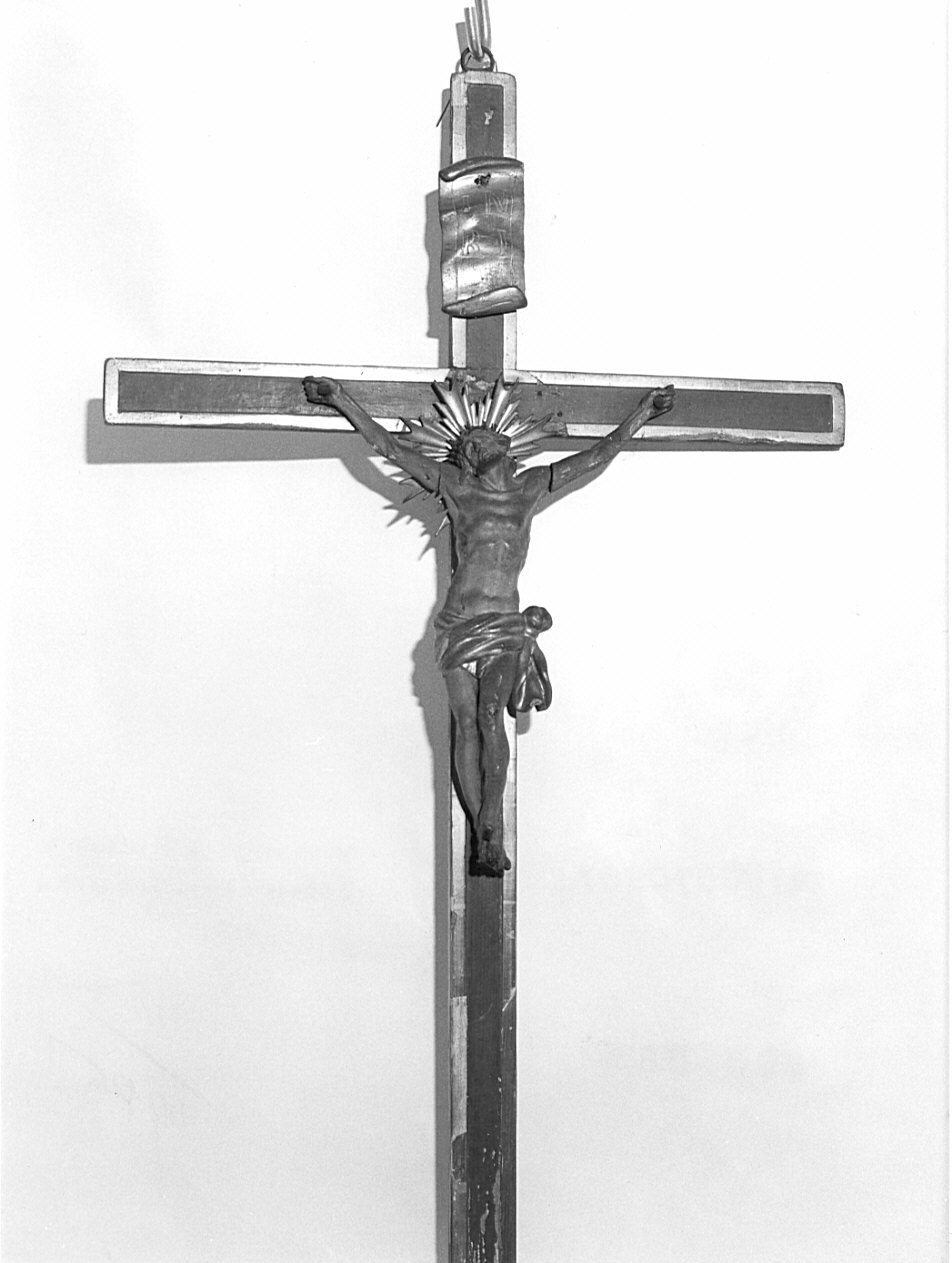Cristo crocifisso (crocifisso, opera isolata) - bottega lombarda (sec. XIX)