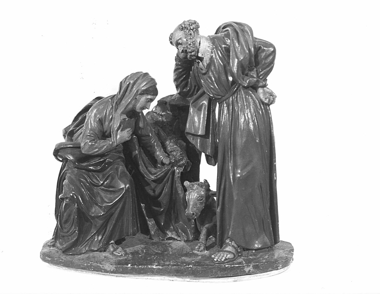 natività di Gesù (gruppo scultoreo, elemento d'insieme) - bottega lombarda (sec. XVIII)