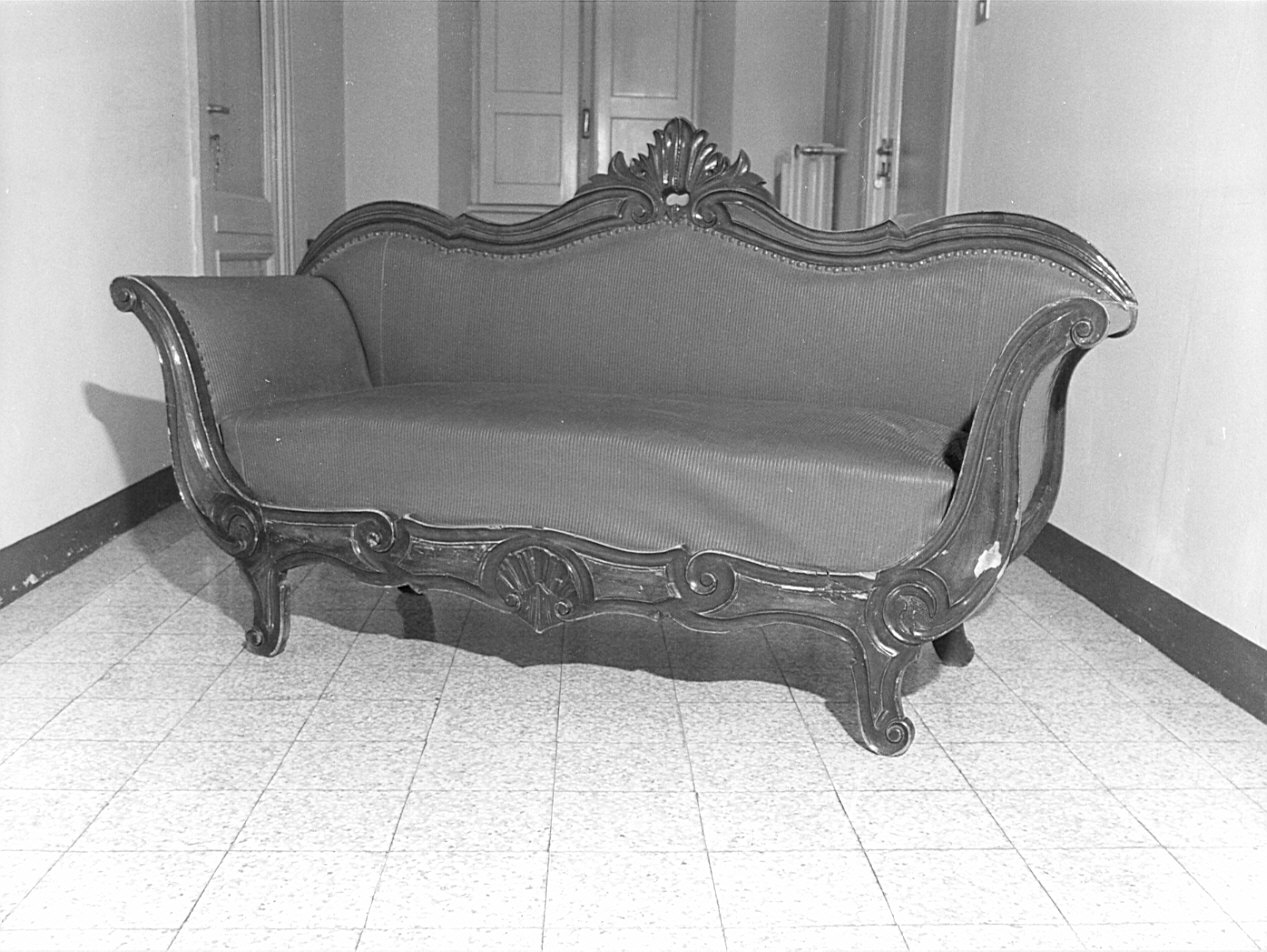 divano, coppia - bottega lombarda (metà sec. XIX)