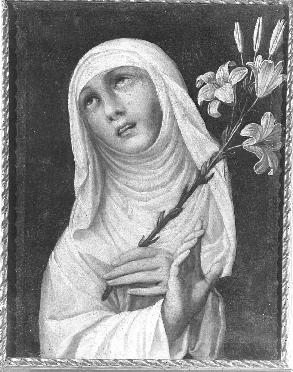 Santa Caterina da Siena (?) (dipinto, opera isolata) - ambito lombardo (sec. XVII)