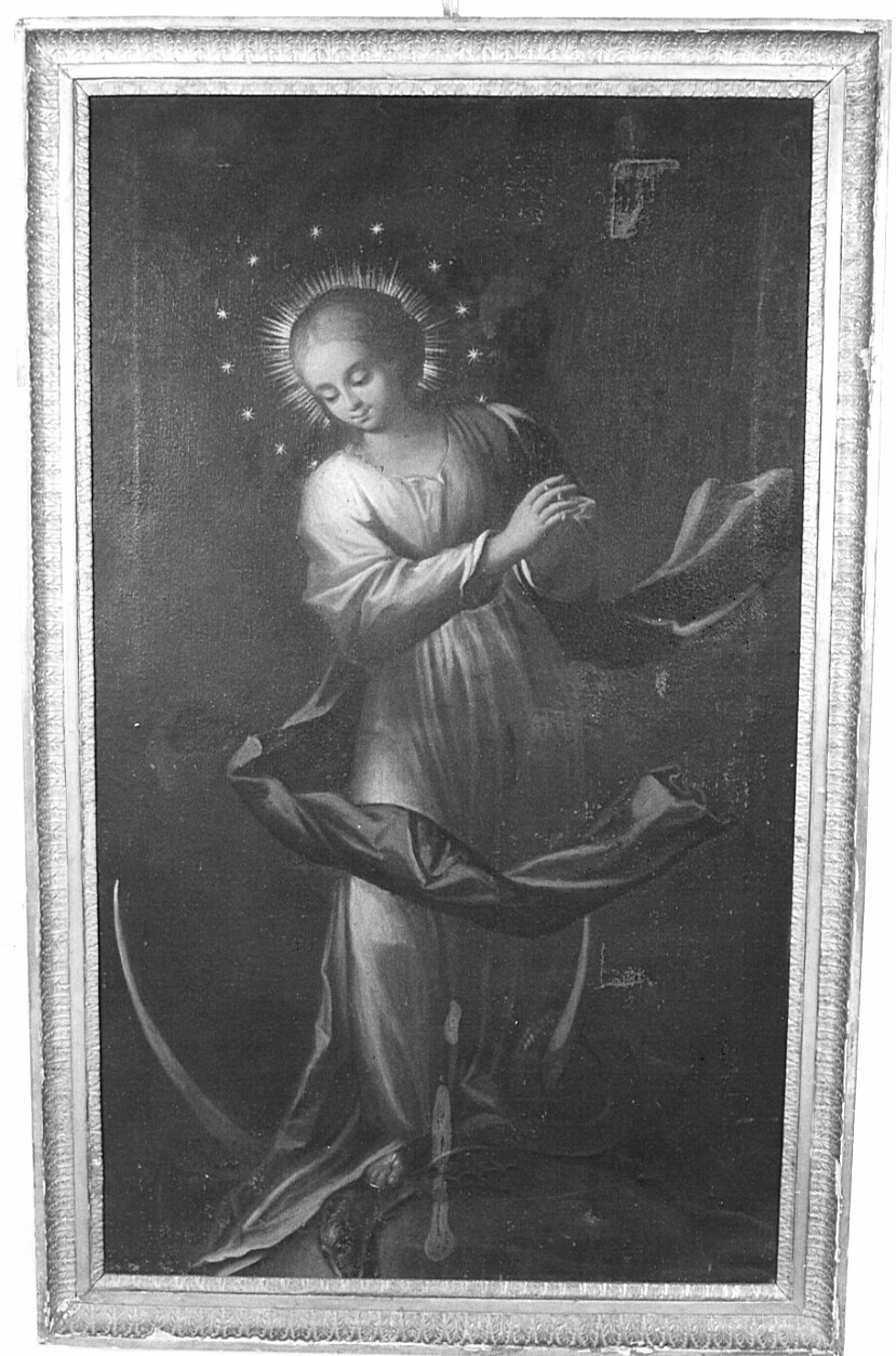 Madonna Immacolata (dipinto, opera isolata) - ambito lombardo (sec. XVIII)