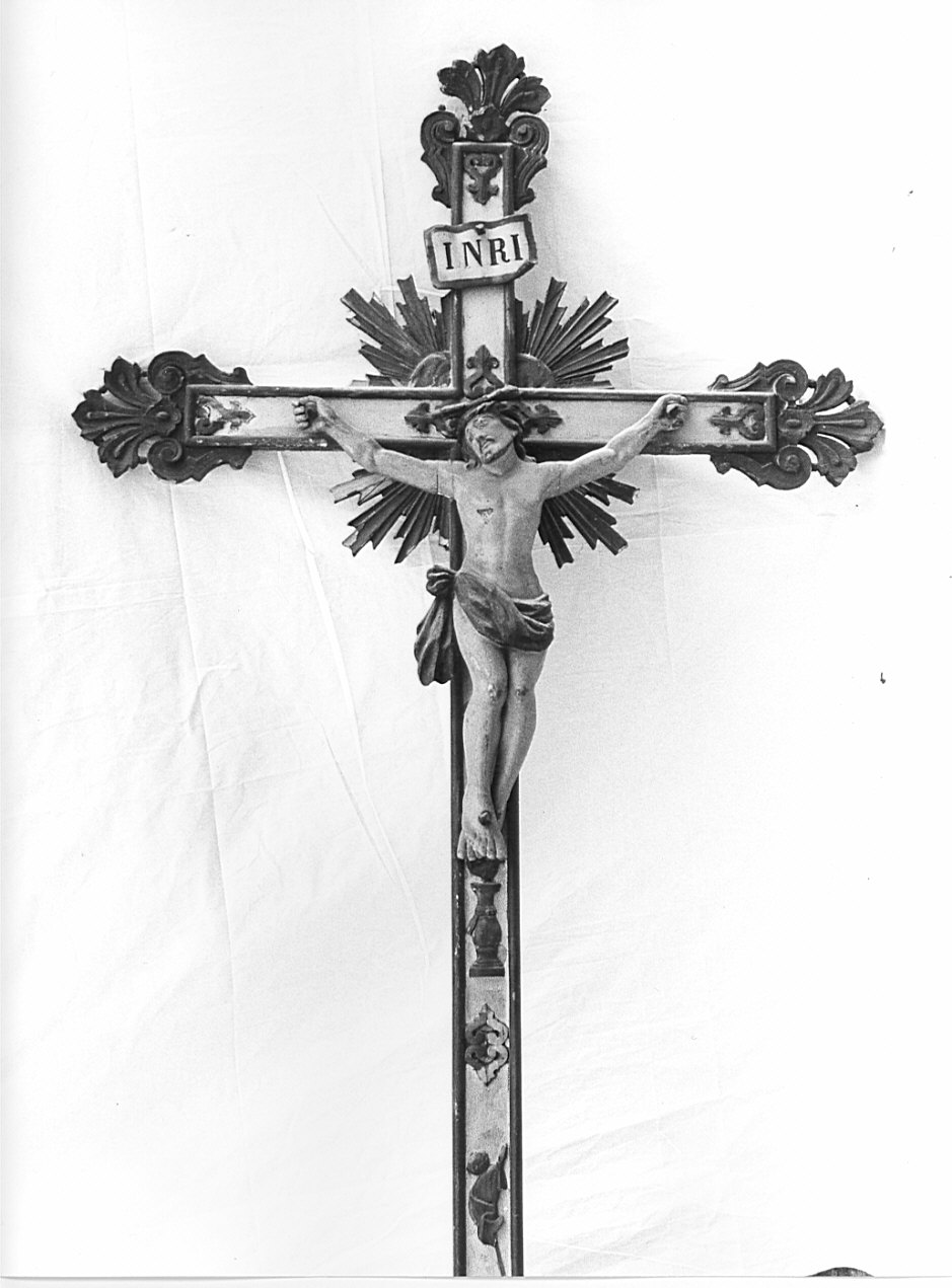 croce processionale, opera isolata - bottega lombarda (sec. XIX)