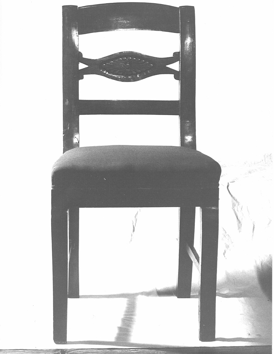 sedia, coppia - bottega lombarda (sec. XIX)