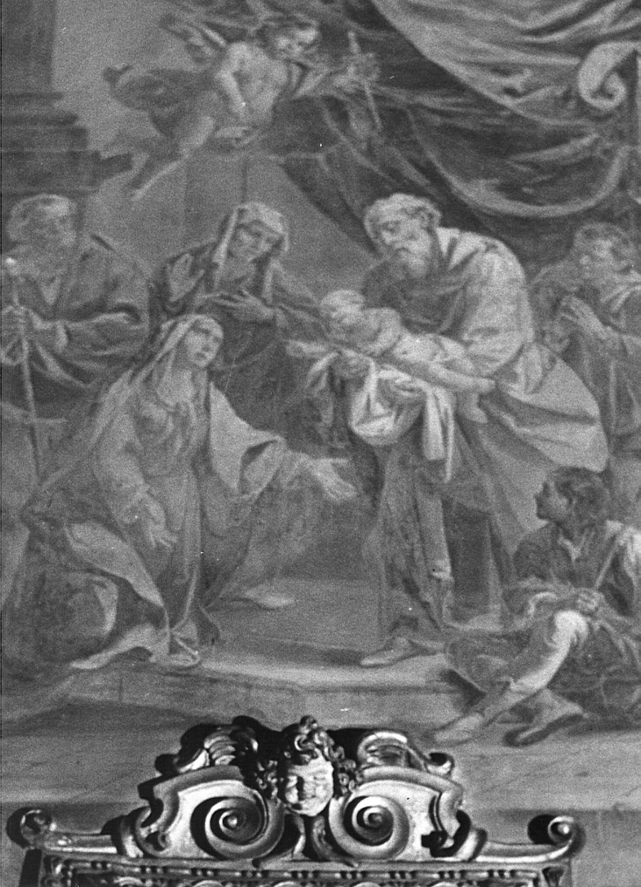presentazione di Gesù al tempio (dipinto, opera isolata) - ambito lombardo (sec. XVIII)