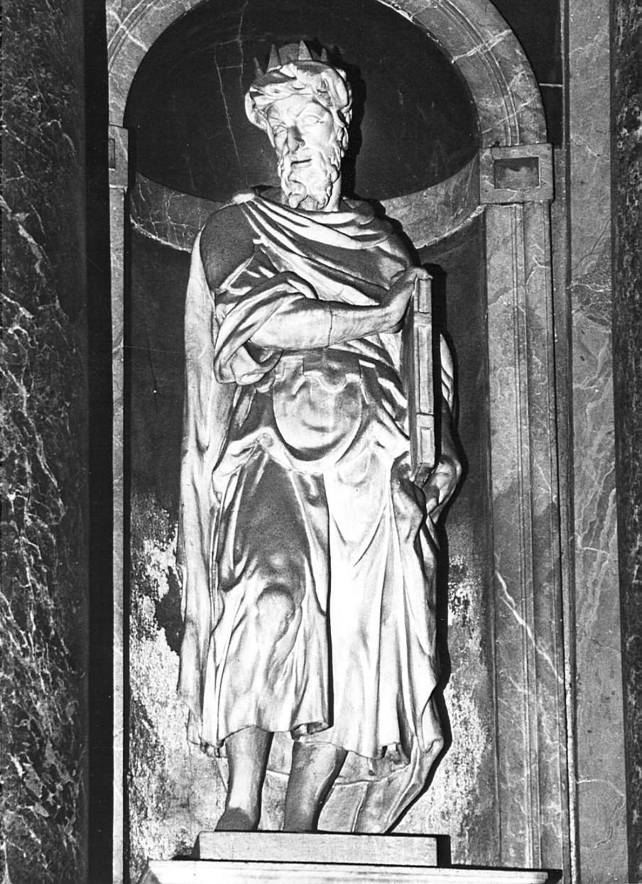 statua, opera isolata - bottega lombarda (sec. XVII)