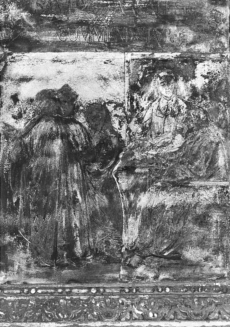 San Francesco di Sales e Sant'Alessandro Sauli (dipinto, opera isolata) di Scuri Enrico (attribuito) (sec. XIX)