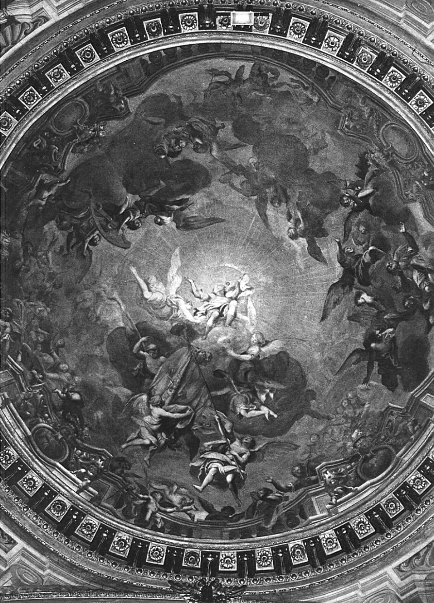 gloria di Sant'Alessandro (dipinto, opera isolata) di Abbiati Filippo, Bianchi Federico (sec. XVII)