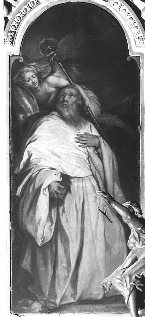 San Benedetto (dipinto, opera isolata) di Del Cairo Francesco detto Cavaliere del Cairo (seconda metà sec. XVII)
