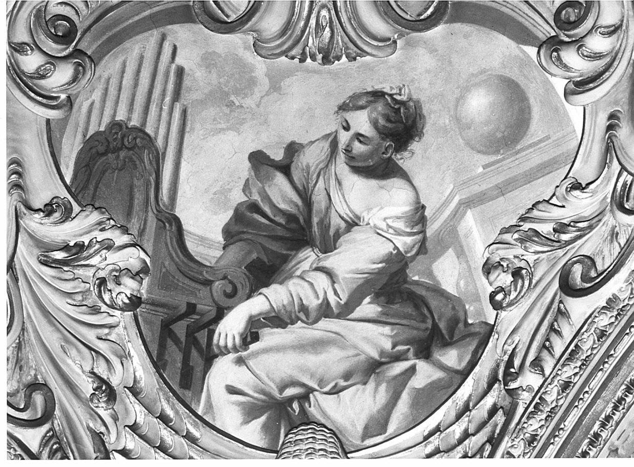 Santa Cecilia (dipinto, elemento d'insieme) di Cignaroli Martino detto Veronese (attribuito) (sec. XVII)
