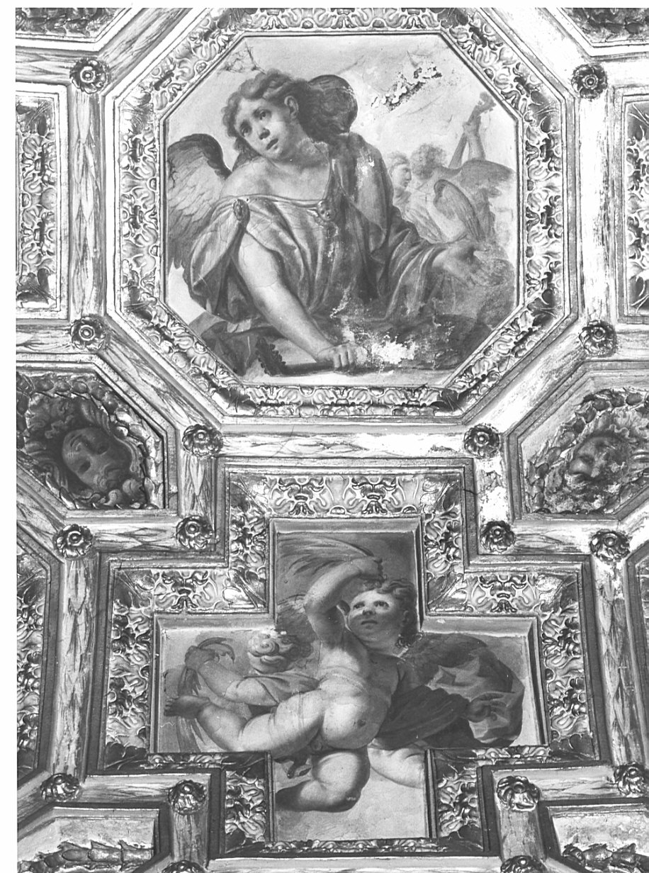 angeli (decorazione plastico-pittorica, elemento d'insieme) di Cignaroli Martino detto Veronese (sec. XVII)