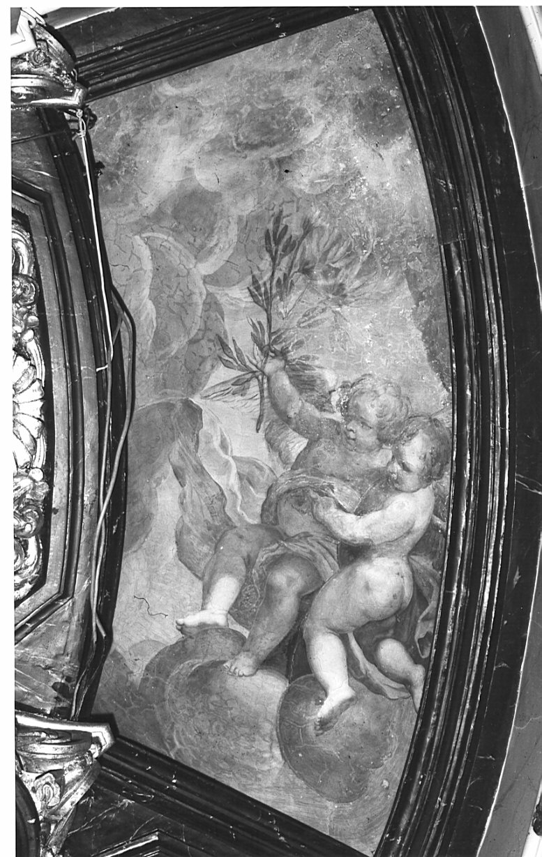 gloria di angeli (dipinto, opera isolata) di Busca Antonio (sec. XVII)