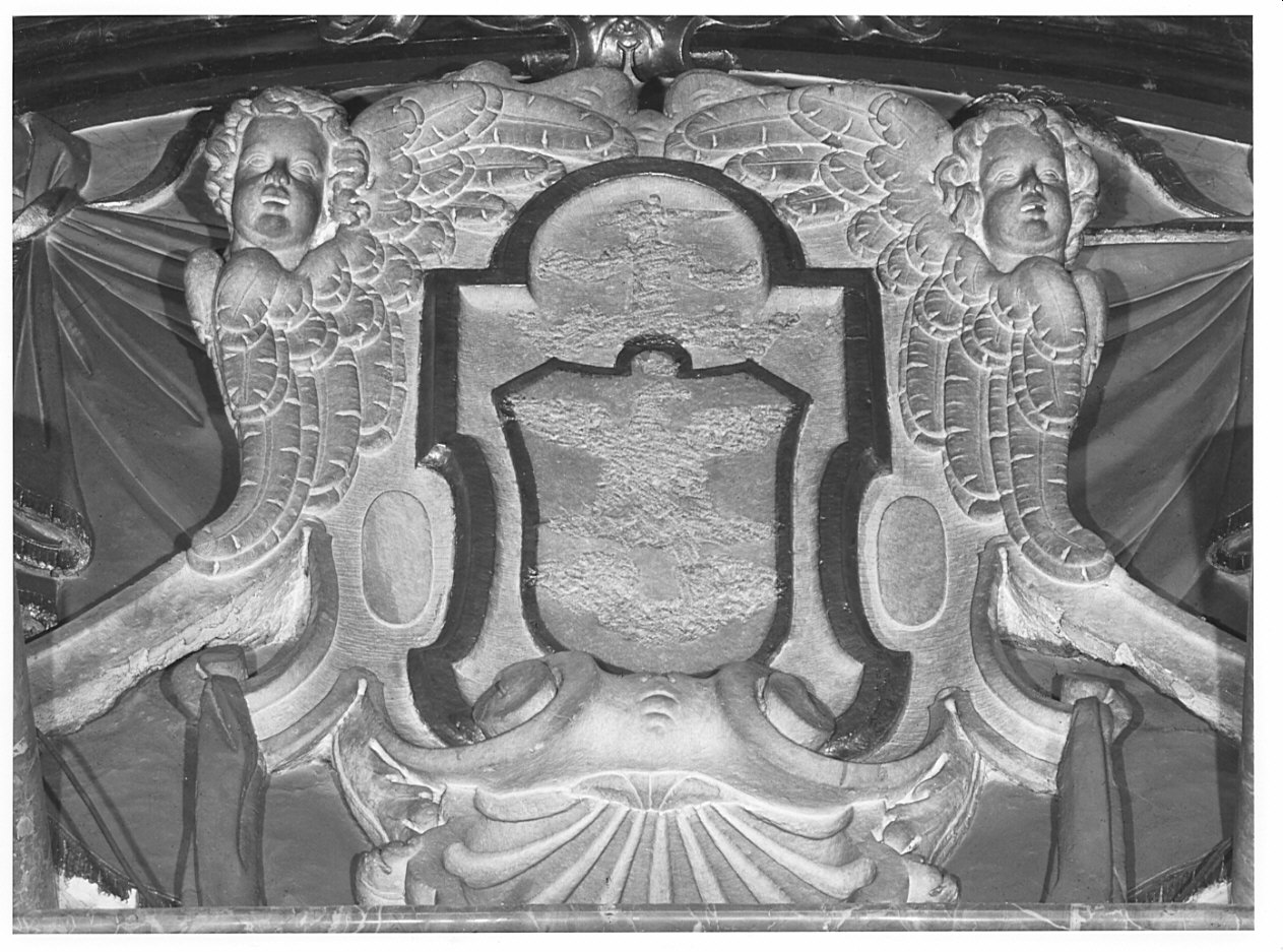 stemma (rilievo, opera isolata) di Quadrio Girolamo (sec. XVII)