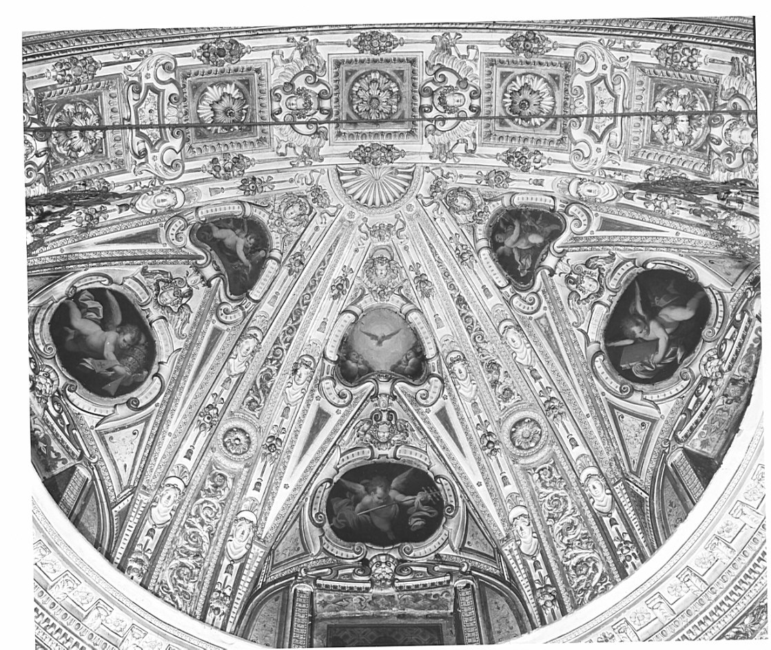 decorazione plastica, insieme di Sala Francesco, Lezzana Giovan Battista (sec. XVII)