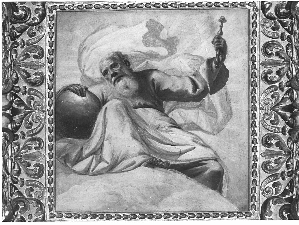 Dio Padre (dipinto) di Cignaroli Martino detto Veronese (attribuito) (fine sec. XVII)
