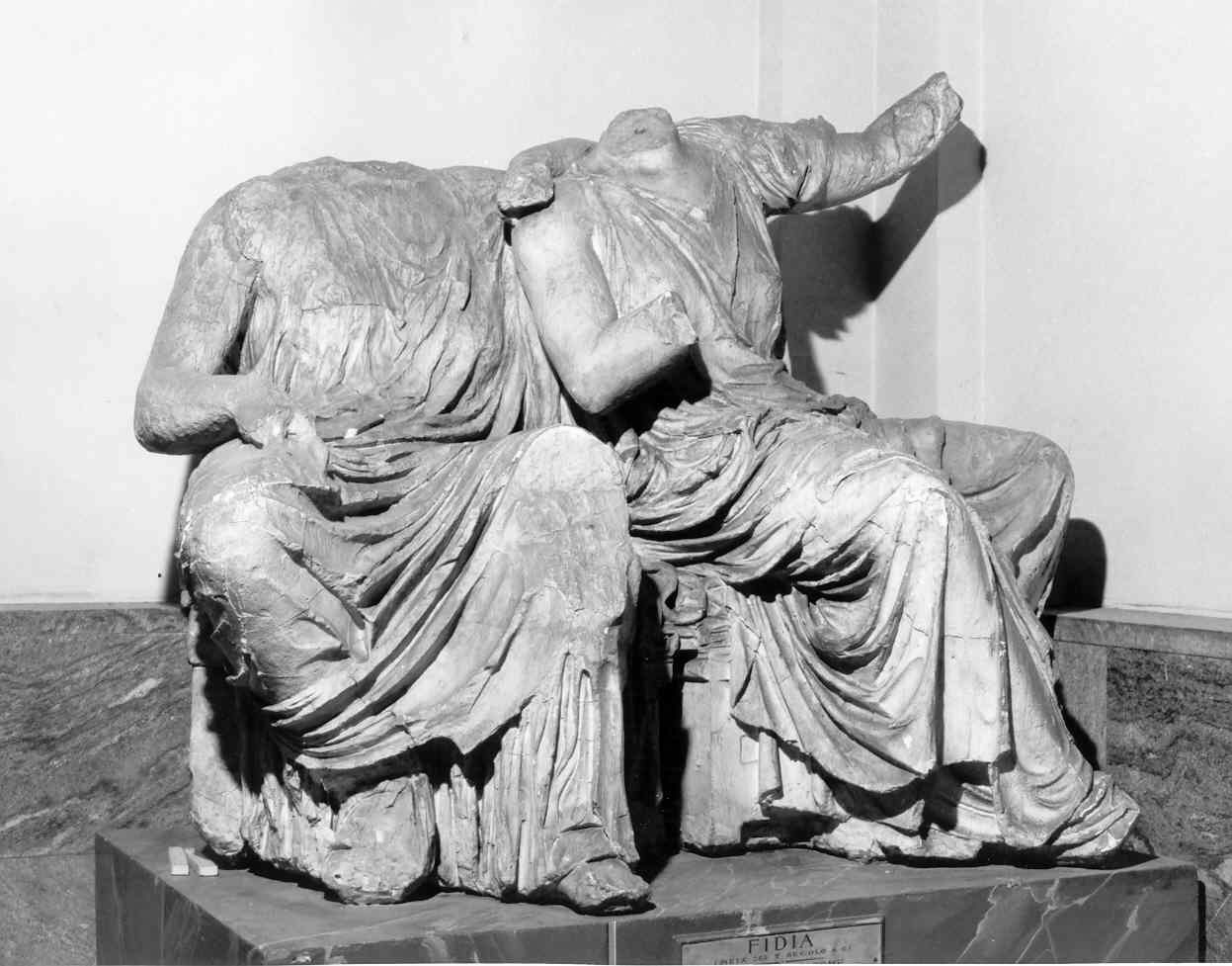Nascita di Athena, Demetra, Kore (gruppo scultoreo, opera isolata) - ambito inglese (?) (sec. XIX)