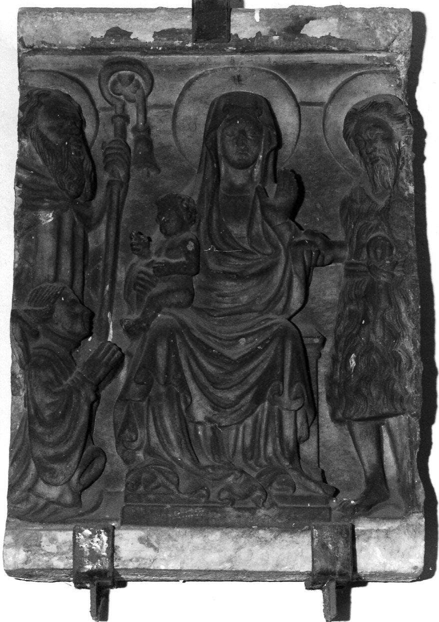 monumento funebre, frammento - bottega campionese (primo quarto sec. XIV)
