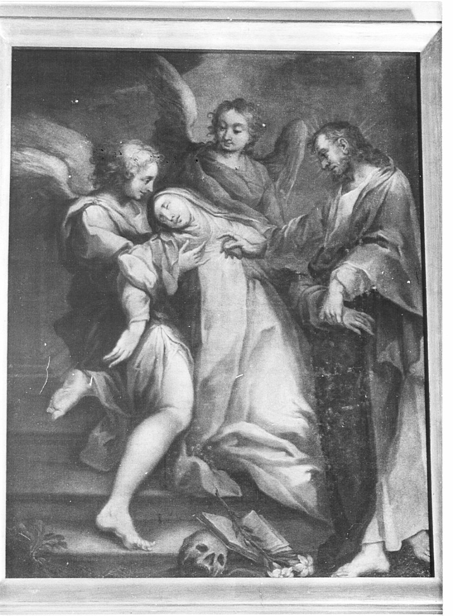 estasi di Santa Caterina da Siena (dipinto, opera isolata) - ambito lombardo (sec. XVIII)