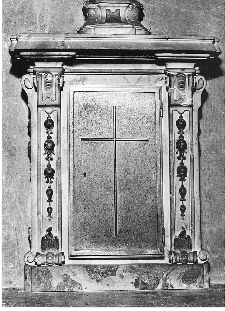 tabernacolo, opera isolata - bottega lombarda (sec. XVII)
