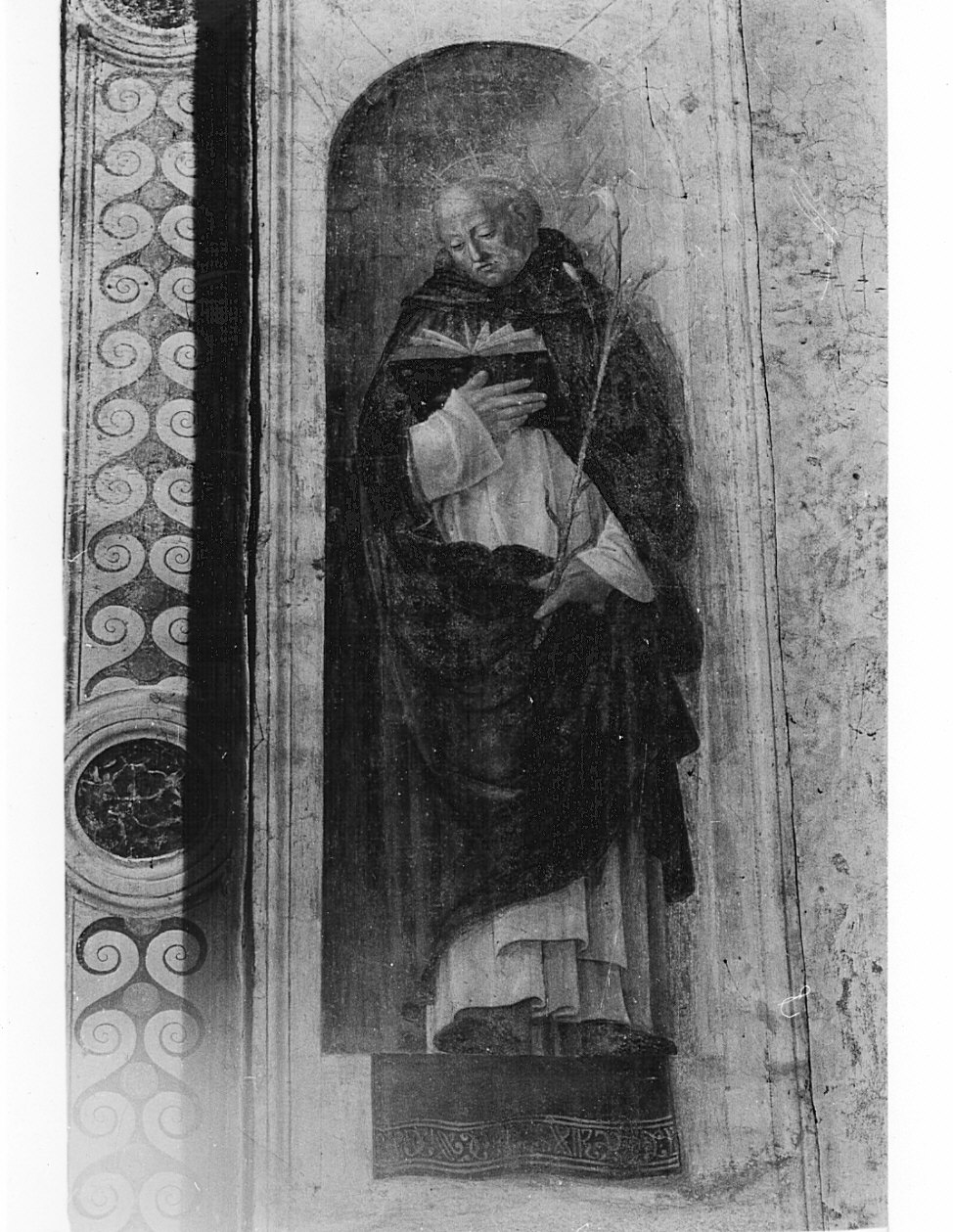 San Domenico (dipinto, opera isolata) di Butinone Bernardino (attribuito) (fine sec. XVI)