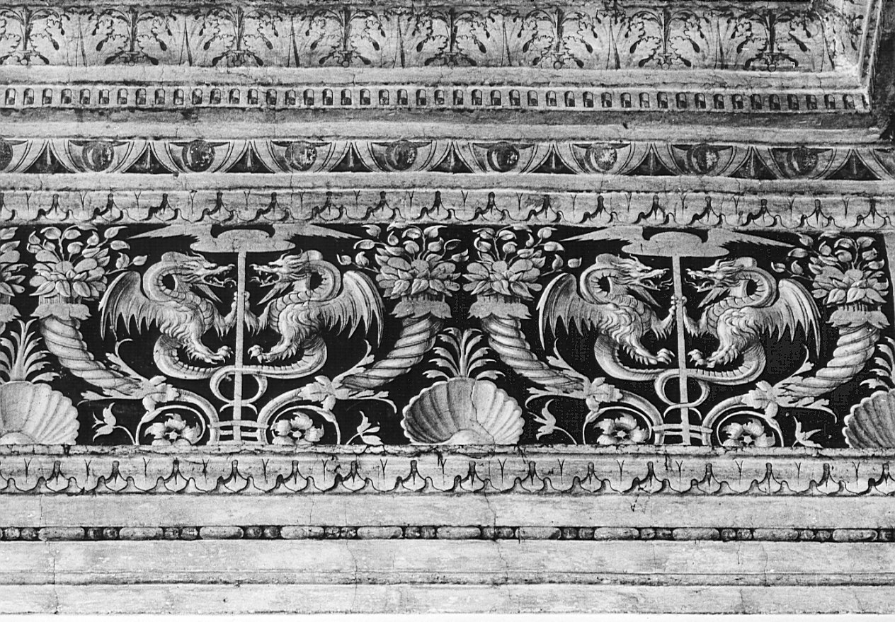 decorazione pittorica, opera isolata - ambito milanese (fine/inizio secc. XV/ XVI)